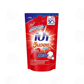 Lion Жидкое моющее средство для стирки PAO Win, Красный цветок 700 мл