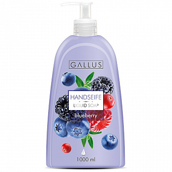 Gallus жидкое мыло ягодное 1 л